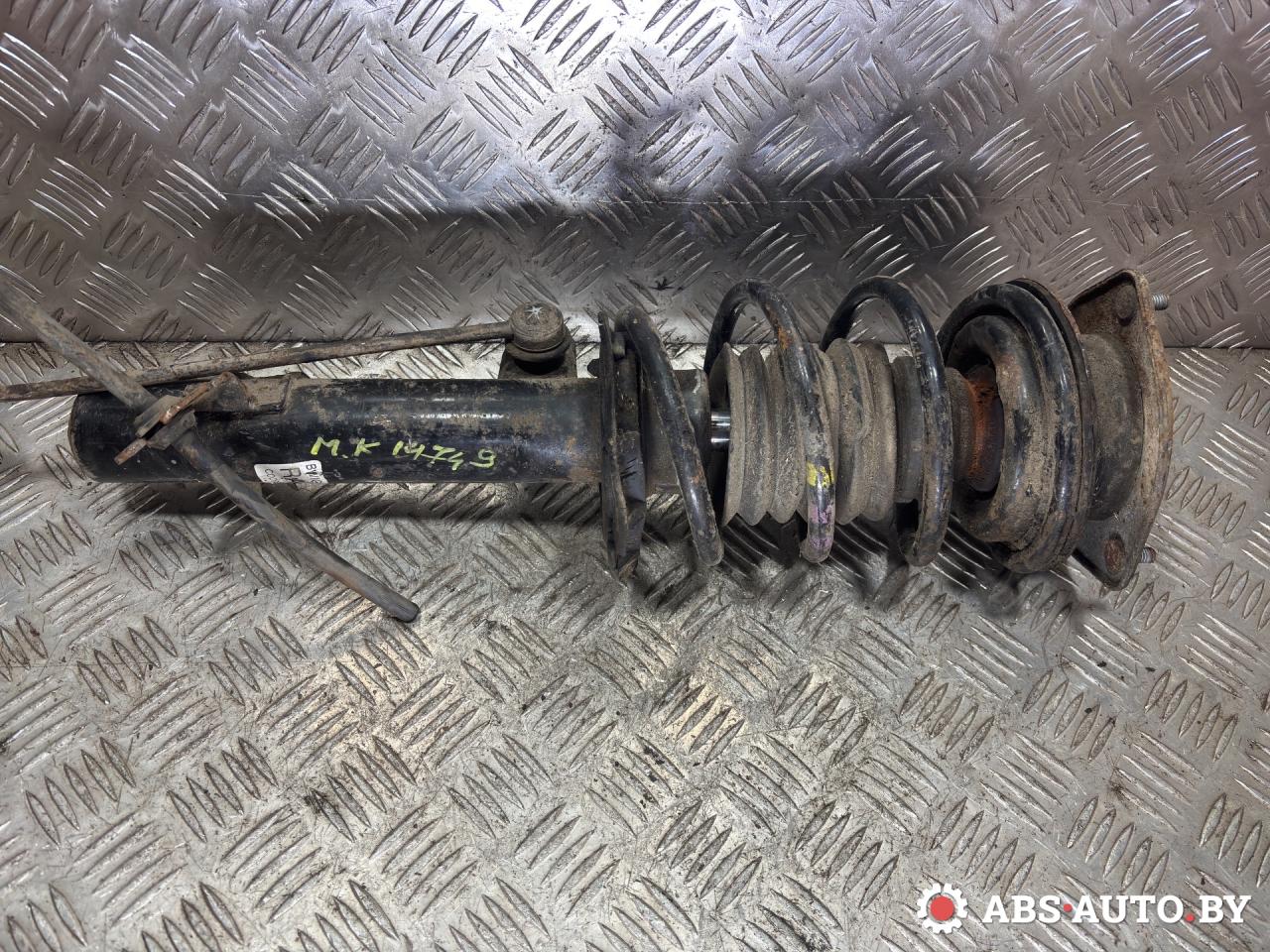 стойка передняя правая Mini Cooper 2 поколение 2010, 1.6 л., N16 B16 A, бензин, кабриолет, правый руль, 28158478 - фото №1