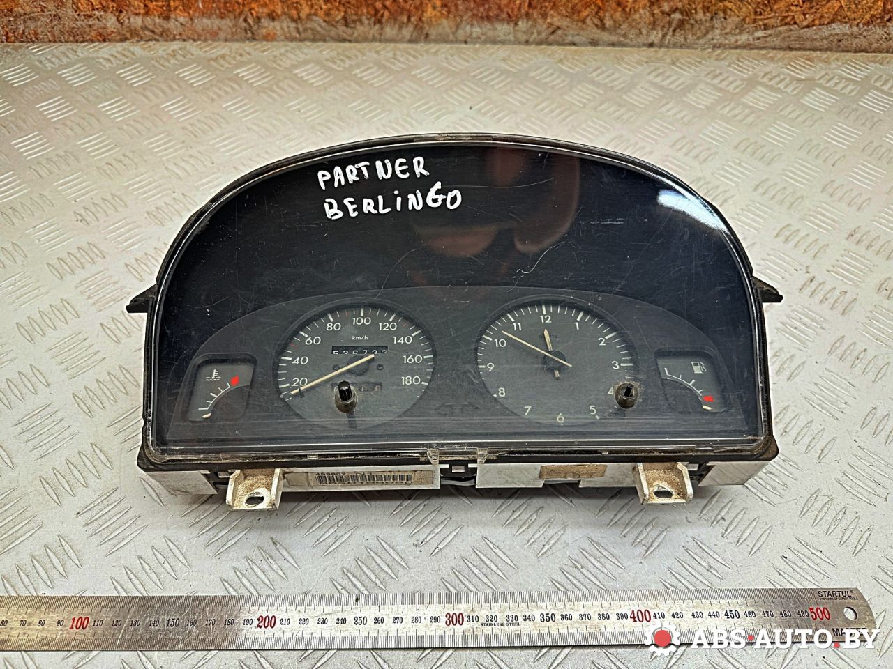щиток приборов (приборная панель) Citroen Berlingo 1 поколение (M49) 1999, 1.9 л., дизель, 09021490065, 09021492020, 9630166680 - фото №1