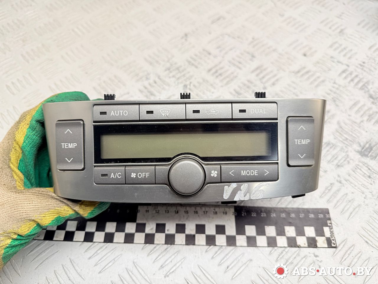 блок управления печки / климат-контроля Toyota Avensis 2 поколение (T250) 2006, 2.0 л., 1CD-FTV, дизель, МКПП, универсал, 5590005160, MB1465700793, 5590205050G - фото №1