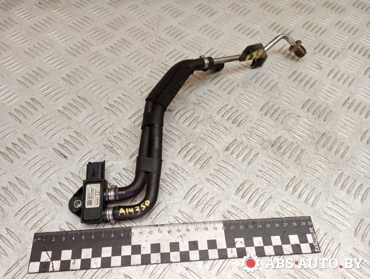 датчик давления (температуры) выхлопных газов Peugeot 5008 1 поколение 2011, 1.6 л., дизель, МКПП, передний привод, 9662143180 - фото №1