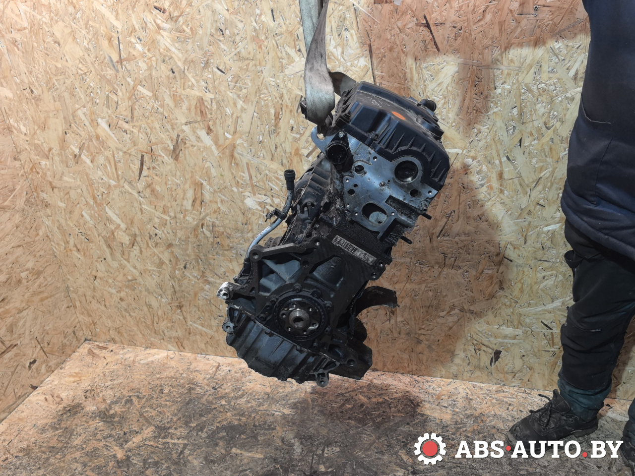 двигатель Audi A2 8Z 2003, 1.4 л., дизель, AMF - фото №1