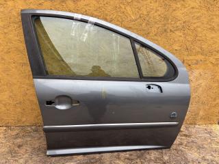 дверь передняя правая Peugeot 207 1 поколение 2008, 1.4 л., EP3C, бензин, МКПП, хетчбэк 5 дв., правый руль
