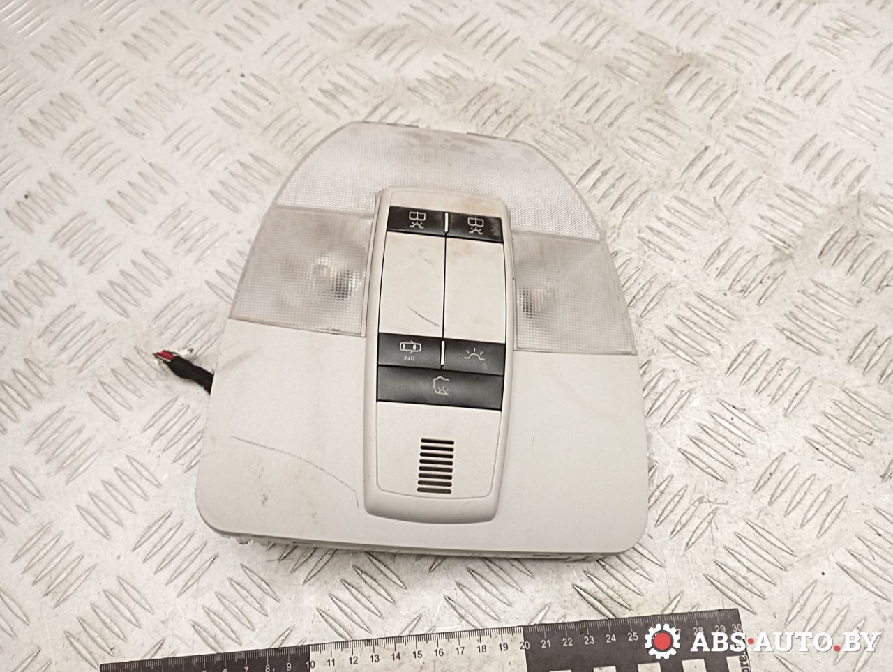 фонарь салона (плафон) Mercedes-Benz B-Класс W245 2006, 1.5 л., M 266.920, бензин, МКПП, правый руль, A1698208401, 159840, 159847 - фото №1