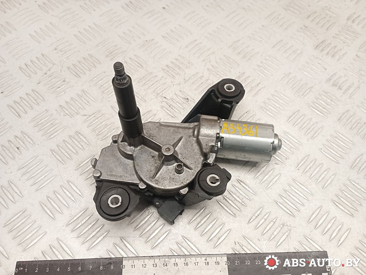 моторчик заднего стеклоочистителя (дворника) Renault Megane 3 поколение 2010, 1.5 л., K9K J 836, дизель, МКПП, хетчбэк 3 дв., правый руль, 287100007R, 0390201847 - фото №1