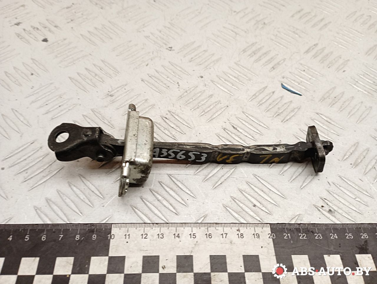 ограничитель открывания двери Honda Civic 8 поколение 2008, 2.2 л., N22A2, дизель, МКПП, хетчбэк 5 дв., правый руль, 72880SMGE01 - фото №1