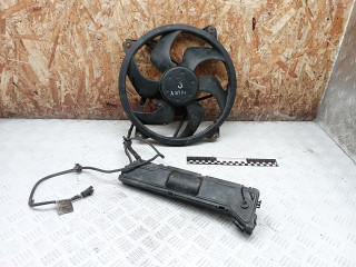 вентилятор радиатора Peugeot 407 1 поколение 2007, 1.6 л., 9HZ (DV6TED4), дизель, МКПП, универсал, передний привод, 9654470080, 1253L5