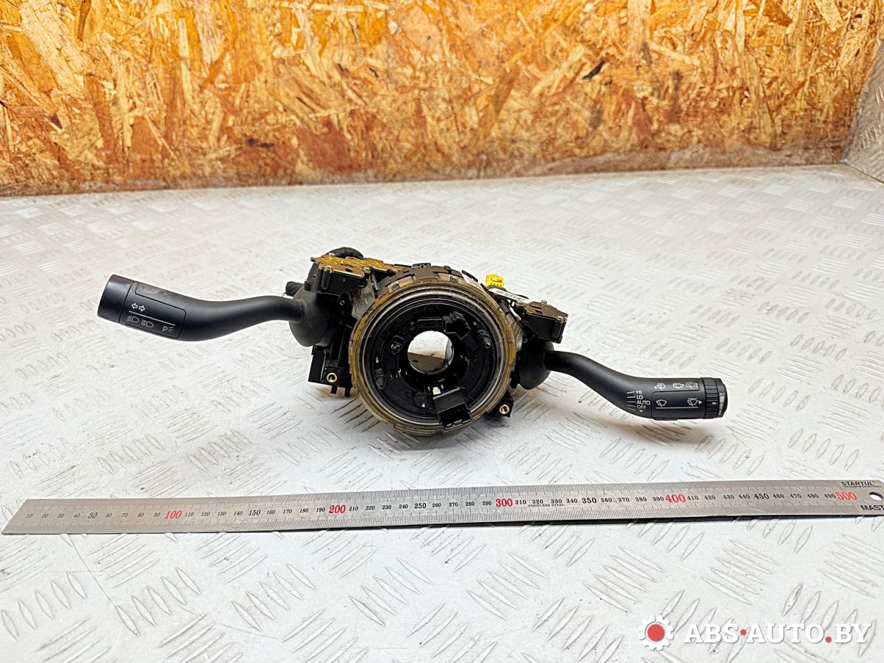 переключатель подрулевой (стрекоза) Volkswagen Touareg 1 поколение 2006, 2.5 л., BAC, дизель, МКПП, внедорожник 5 дв., 7L6953549H, 8E0953541C, 7L6953507B, 7L6953503E - фото №1