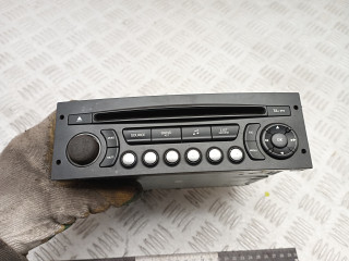 магнитола Citroen C4 Picasso 1 поколение 2011, 1.6 л., 9HR (DV6C), дизель, МКПП, правый руль, 96766657XT