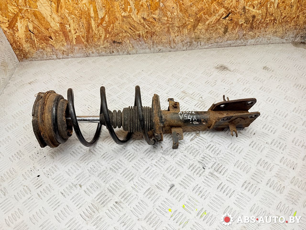 стойка передняя левая Renault Laguna 2 поколение 2002, 1.9 л., F9Q 750, дизель, МКПП, хетчбэк 5 дв., передний привод, 383378EGT - фото №1