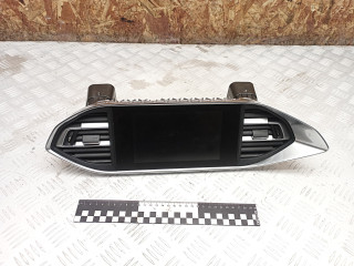 дисплей Peugeot 308 T9 2014, 1.6 л., дизель, МКПП, хетчбэк 5 дв., правый руль, 9808284180, 98080579VV, 96782700, 96782701