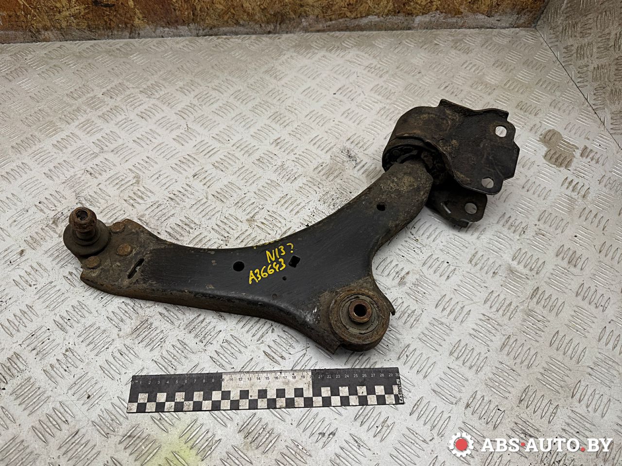 рычаг передний правый Ford Mondeo 4 поколение 2009, 2.0 л., дизель, 7G9N3A052BB - фото №1