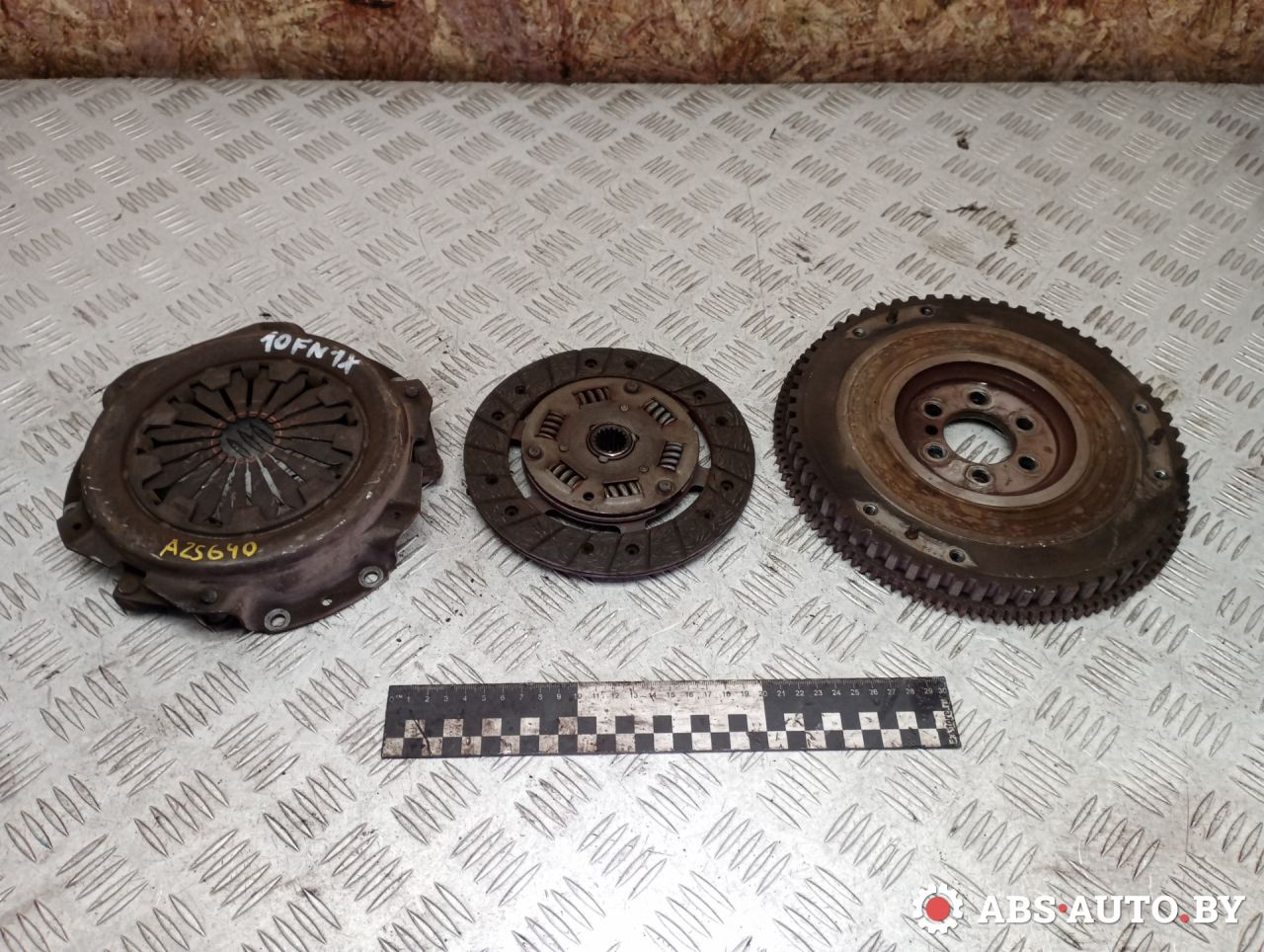 комплект сцепления Peugeot 106 1 поколение 1996, 1.0 л., бензин - фото №1