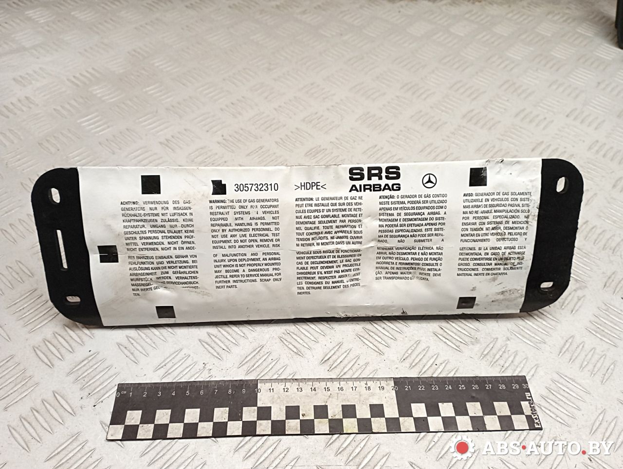 подушка безопасности пассажира Mercedes-Benz A W169 2 поколение (2004-2008) 2008, 2.0 л., OM 640.942, дизель, МКПП, хетчбэк 5 дв., правый руль, TKP9171324 - фото №1