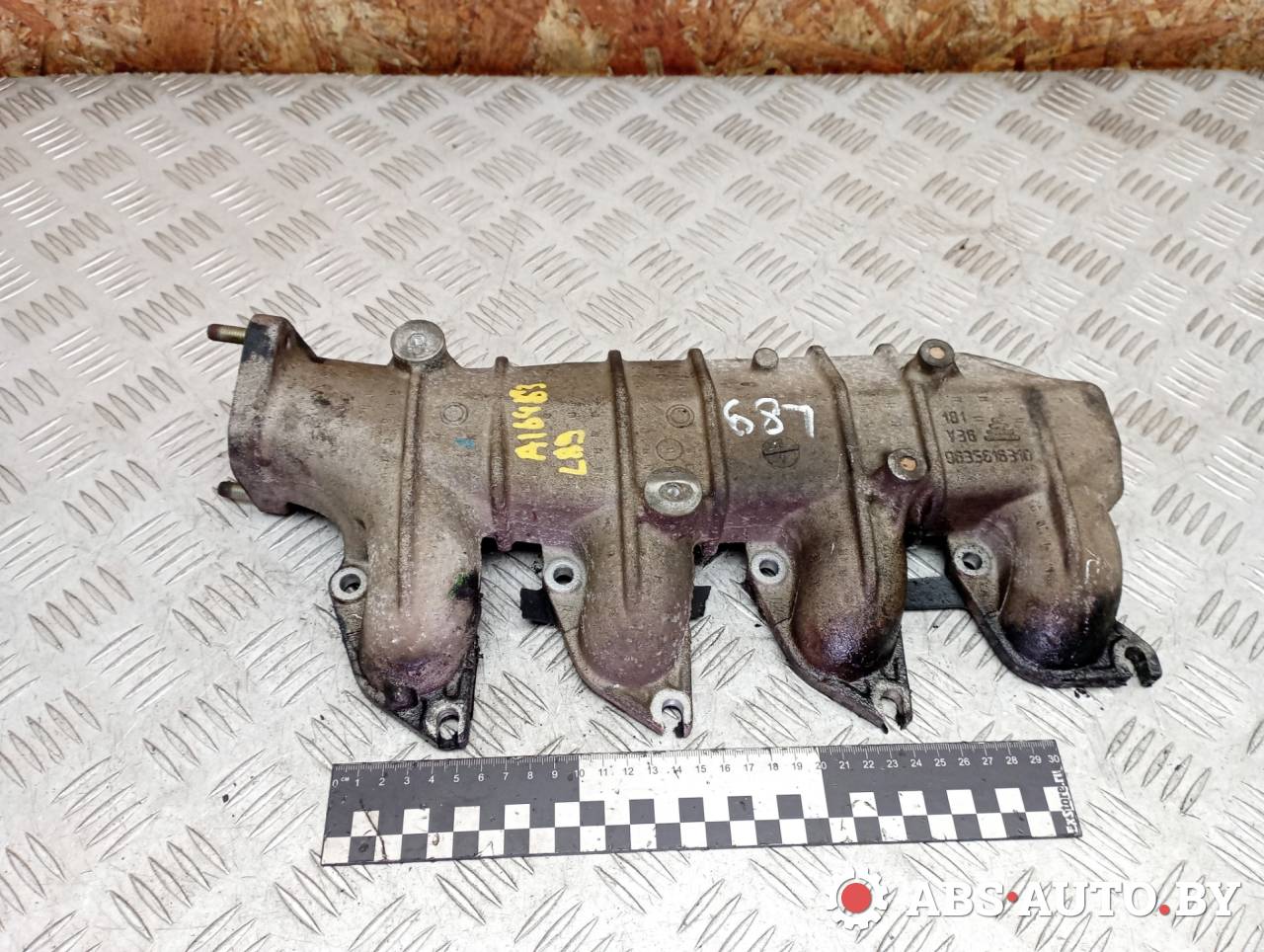 коллектор впускной Citroen Xsara Picasso 1 поколение 2003, 2.0 л., дизель, МКПП, 9635616310, 9629133180, 43980 - фото №1