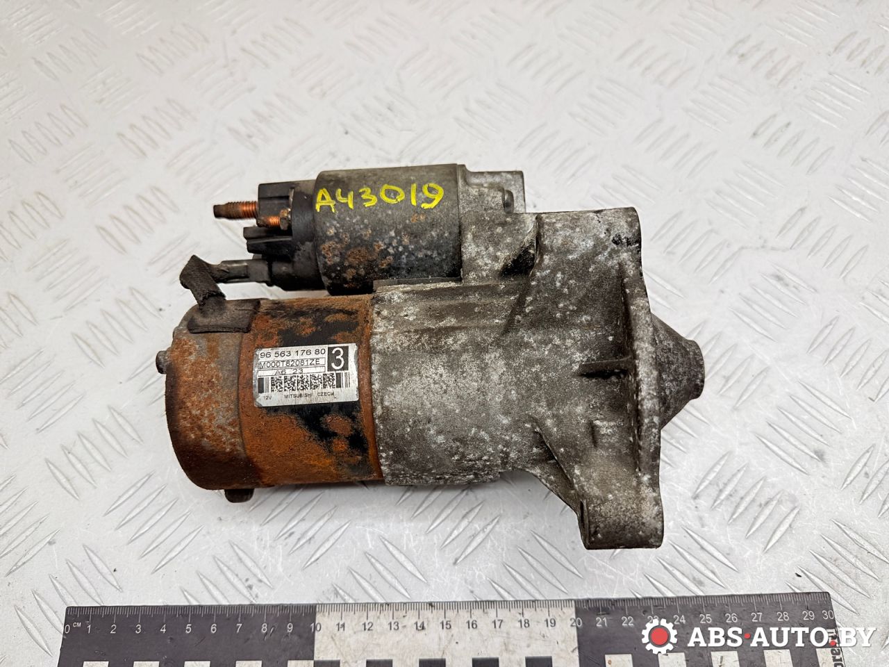 стартер Citroen C4 Grand Picasso 1 поколение 2006, 1.8 л., 6FY (EW7A), бензин, МКПП, 9656317680, M000T82081, 9625168680, M000T85381, M0T82081, M0T85381, 0986023500, 9625168580, 9625382580, 438197, 458277, 626002, D6RA114, CST15222GS, CS1277, STM1277BA, STV1277BA, STV1277ZL, LRS01625, LRS1625, 71719607, STM1277RB, STV1277RB, STV1277WA, 5802V7, 5802V8, 5802W1, 5802W2, 5802W5, 23094VA, 300N10688Z, M000T82081ZE - фото №1