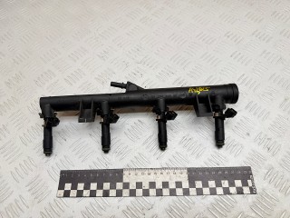 топливная рампа Citroen C4 Grand Picasso 1 поколение 2006, 1.8 л., 6FY (EW7A), бензин, МКПП, 9628084680, 6048009397