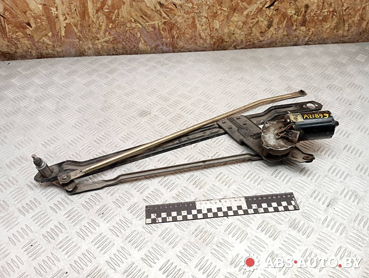 механизм стеклоочистителя (трапеция дворников) Volkswagen Passat B3 1990, 357955605, 357955113A - фото №1