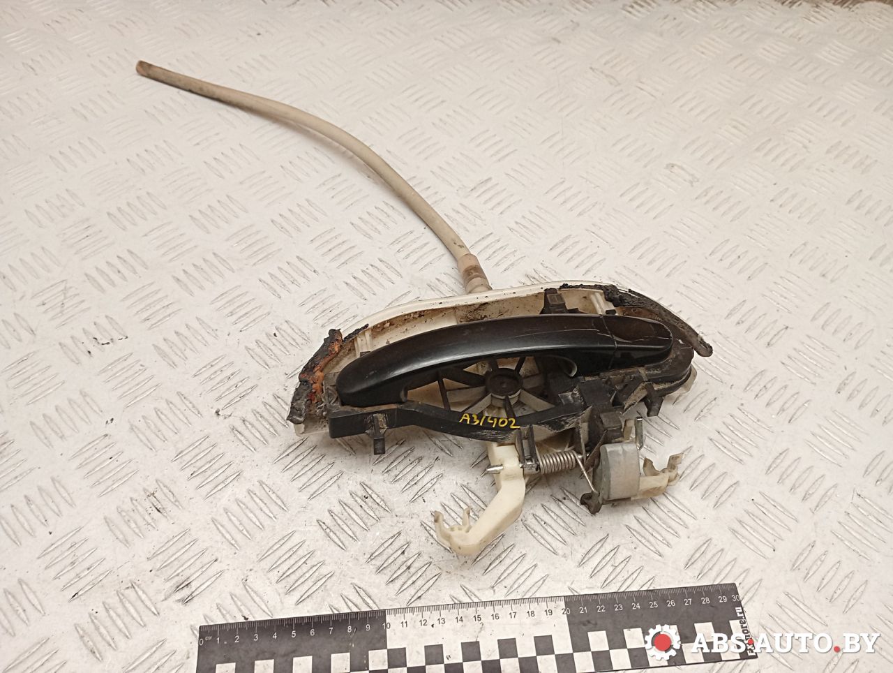 ручка наружная двери сдвижной Volkswagen Caddy 3 поколение 2008, 1.9 л., BLS, дизель, АКПП, 2K0843352D - фото №1