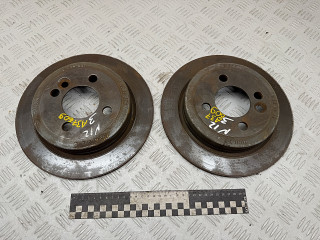 диск тормозной задний Mini Cooper 2 поколение 2010, 1.6 л., N16 B16 A, бензин, кабриолет, правый руль, 6774987, 34216774987