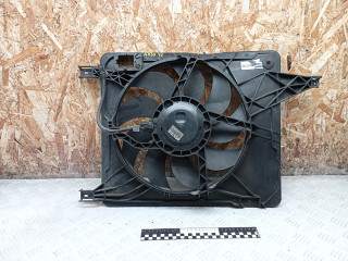 вентилятор радиатора Nissan Qashqai 1 поколение 2008, 1.5 л., K9K 282, дизель, МКПП, правый руль, 21481JD200