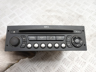 магнитола Citroen C4 Picasso 1 поколение 2011, 1.6 л., 9HZ (DV6TED4), дизель, правый руль, 96662670XT