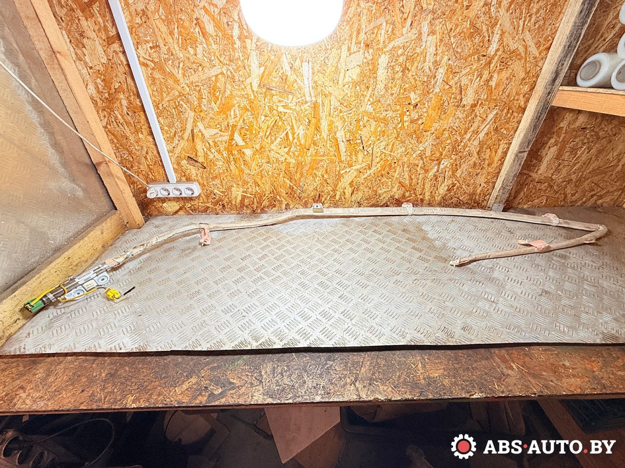 подушка безопасности боковая (шторка) Volkswagen Touareg 1 поколение 2006, 3.0 л., BKS, дизель, АКПП, внедорожник 5 дв., полный привод, 7L6880741F - фото №1