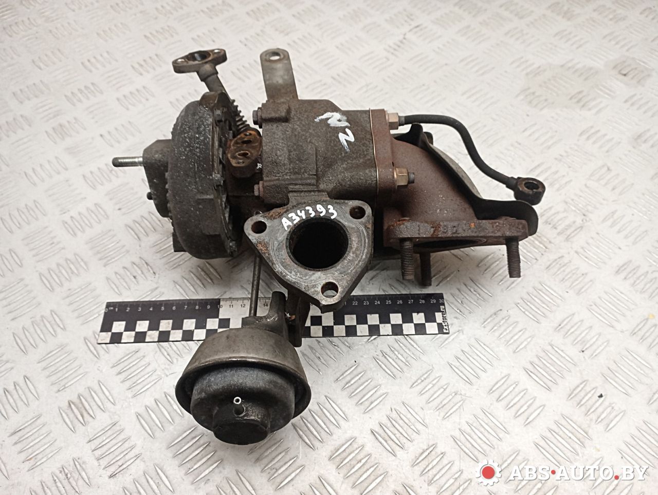 турбина Honda Civic 8 поколение 2008, 2.2 л., N22A2, дизель, МКПП, хетчбэк 5 дв., правый руль, 18900RSRE01, 7537080005, 7537085005S, 18900RSRE010M2, MTG6528GR, MTG6528SL, MTG6528PR, MTG6528RB - фото №1