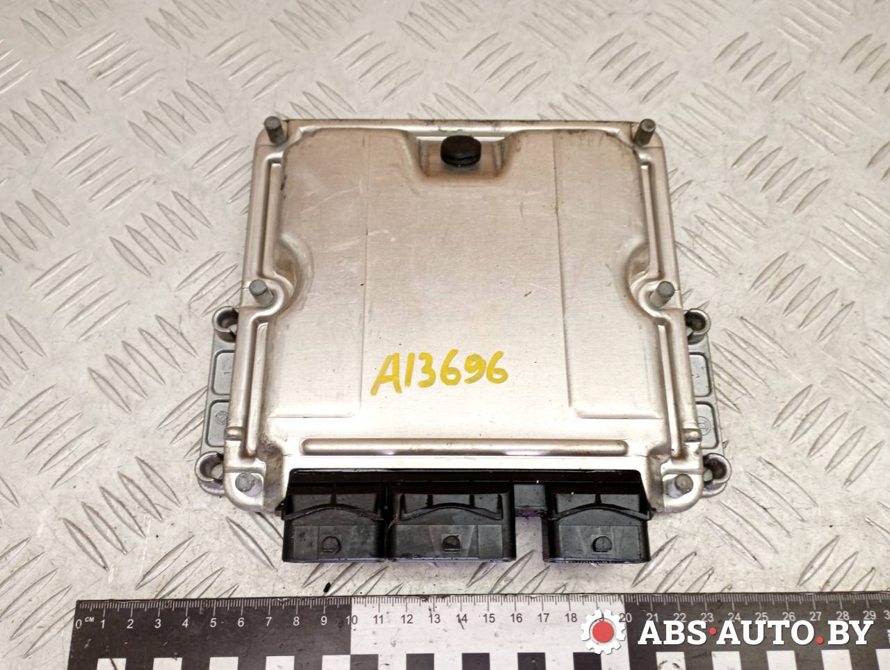 блок управления двигателем Citroen C5 1 поколение 2001, 2.0 л., дизель, АКПП, хетчбэк 5 дв., 9640938680, 0281011524, 9652183880 - фото №1