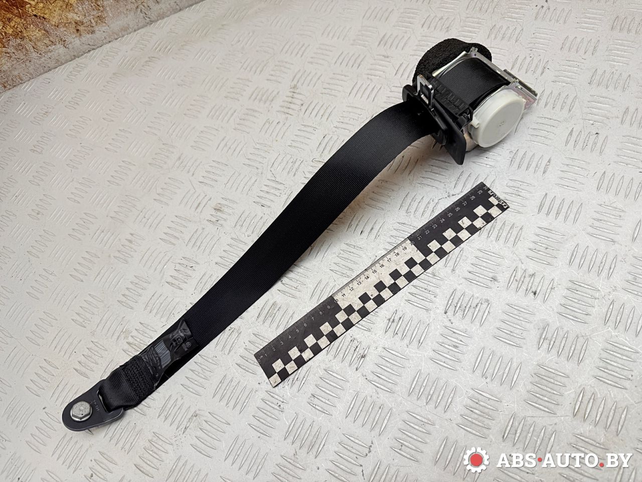 ремень безопасности Peugeot 3008 1 поколение 2012, 1.6 л., 9HR (DV6C), дизель, робот, E1040907, 9682036280, 34040961 - фото №1