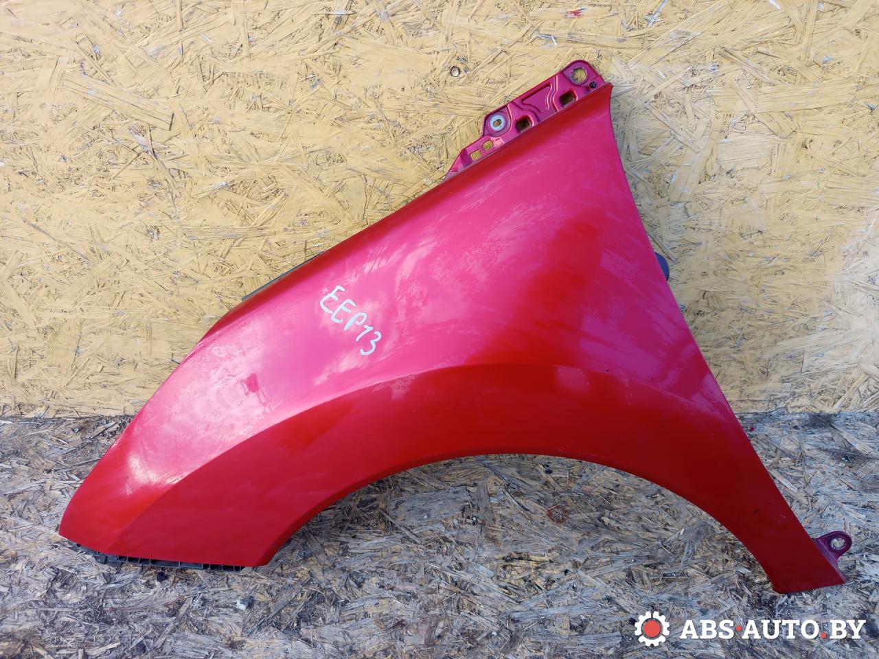 крыло переднее левое Peugeot 3008 1 поколение 2012, 1.6 л., дизель, робот, передний привод, правый руль - фото №1