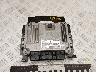 блок управления двигателем Citroen C4 Picasso 1 поколение 2011, 1.6 л., 9HZ (DV6TED4), дизель, правый руль, 0281014729, 9665674480