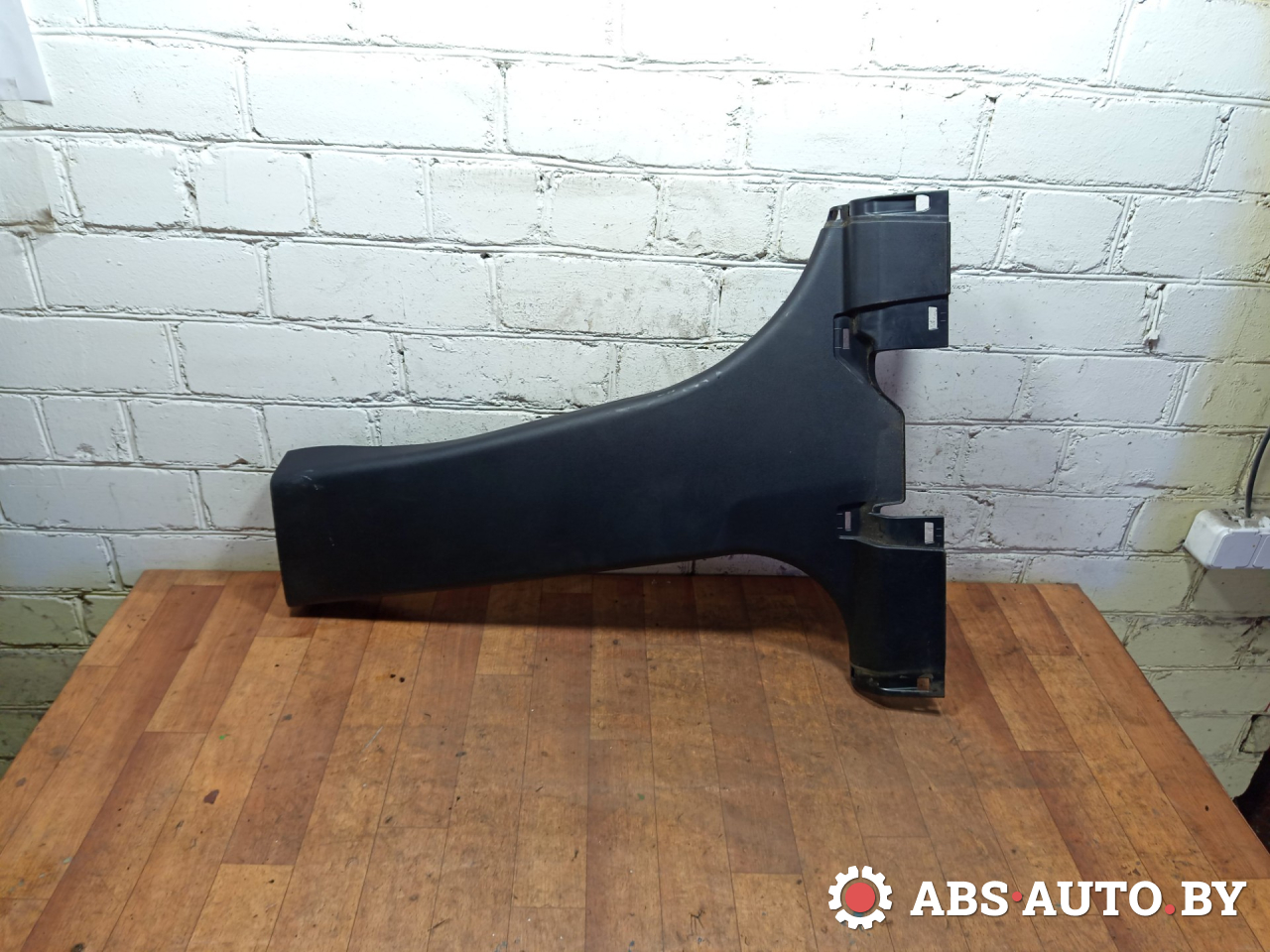 обшивка стойки центральной левой Peugeot 4007 1 поколение 2009, 2.2 л., дизель, МКПП, полный подключаемый привод, правый руль, 7211A053, 3H45X - фото №1