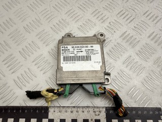 блок AirBag Peugeot 207 1 поколение 2006, 1.6 л., 9HZ (DV6TED4), дизель, МКПП, хетчбэк 5 дв., 9663593480, 0285010112