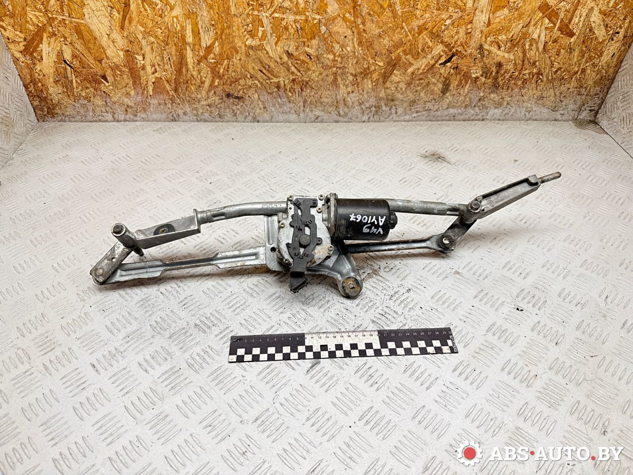 механизм стеклоочистителя (трапеция дворников) Volvo S60 1 поколение 2003, 2.4 л., дизель, МКПП, седан, 404775, 09151848, 8648345 - фото №1