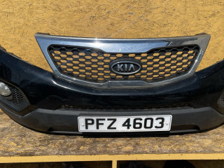 бампер передний Kia Sorento 2 поколение 2010, 2.2 л., дизель, МКПП, полный привод, правый руль