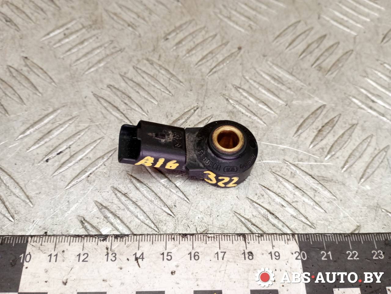 датчик детонации Citroen C4 1 поколение 2006, 1.6 л., бензин, МКПП, 9645311480, 0261231168, 0261231169, 1920FR, 467980 - фото №1