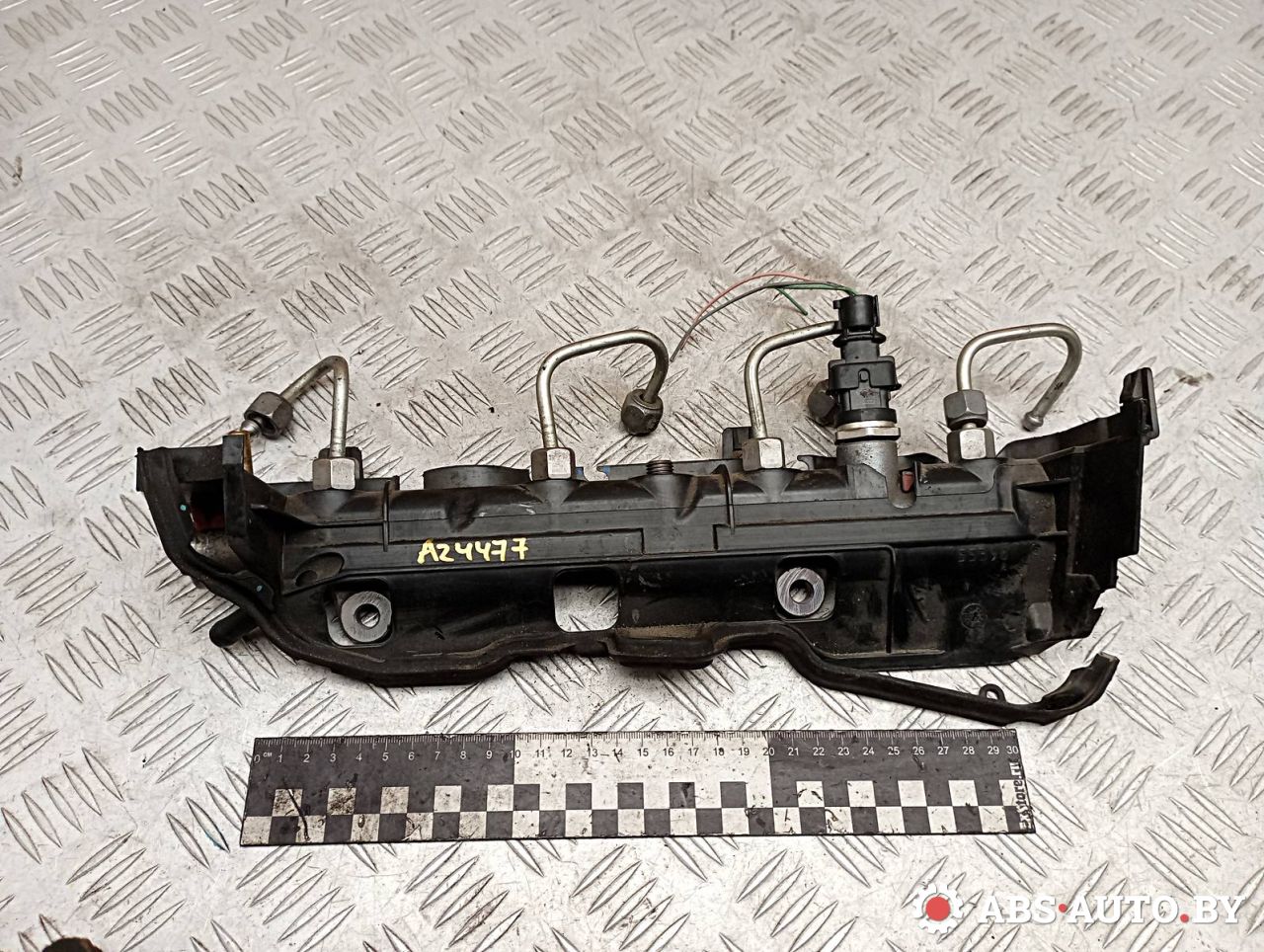 топливная рампа Renault Scenic 2 поколение 2005, 1.9 л., дизель, 0445214116, 8200715519, 0281002921, 8200391398 - фото №1