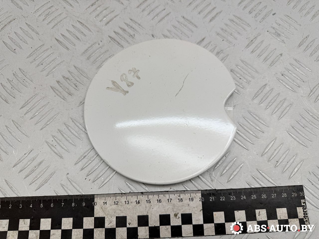 лючок топливного бака Peugeot 207 1 поколение 2006, 1.6 л., 9HZ (DV6TED4), дизель, МКПП, хетчбэк 5 дв., 9681730777 - фото №1