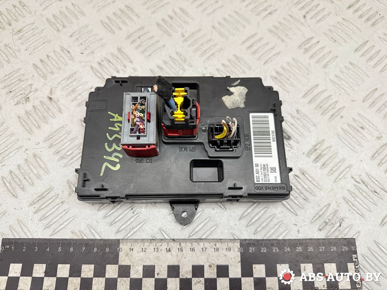 блок комфорта Peugeot 407 1 поколение 2004, RHR 10DYVD, МКПП, передний привод, 9656147980, S120017004H, BSCA0100 - фото №1