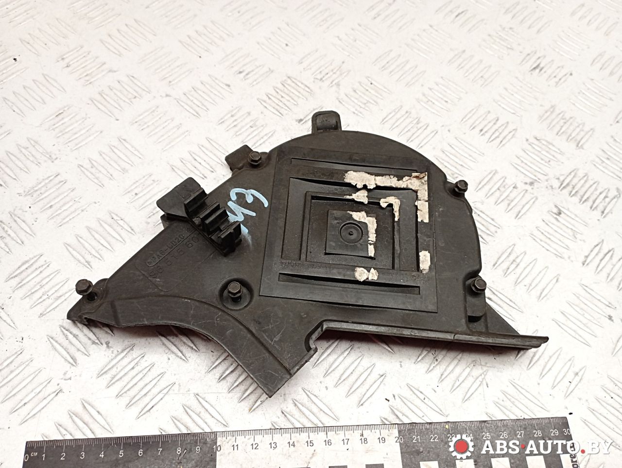 защита (кожух) ремня ГРМ Peugeot 308 T7 2007, 1.6 л., дизель, МКПП, 9651560180 - фото №1