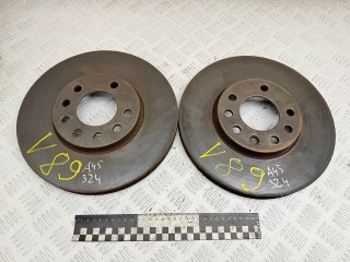 диск тормозной передний Saab 9-5 1 поколение [2-й рестайлинг] 2007, 1.9 л., дизель, МКПП, седан, 32025723, B117J0028F, 4801628, 569009, 569056, 569357, 93179053, 93182284, 4566840, 4837019, 4839007, 4839320, 5390786, 4801584, 90496327, 90512029, 9197912, 93177674