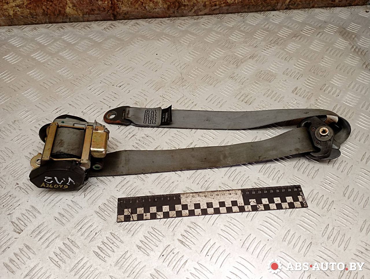 ремень безопасности Citroen C5 1 поколение 2002, 2.2 л., дизель, МКПП, универсал, 96371869ZH, 1341036, E2049107 - фото №1