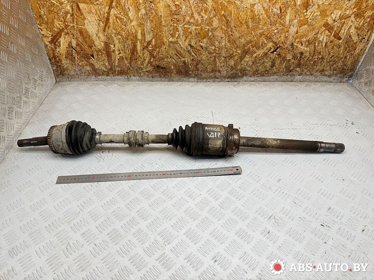 полуось передняя правая (приводной вал, ШРУС) Nissan Primera P12 2002, 2.2 л., YD22DDT, дизель, МКПП, седан, 39100AV611, 3228094, B010617001 - фото №1