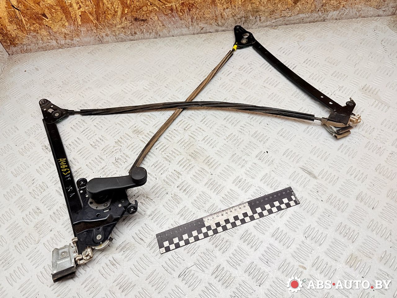 стеклоподъемник задний левый Ford Galaxy 1 поколение 1998, 1.9 л., дизель, МКПП, минивэн, 7M0839401K, 95VWA27001AE - фото №1