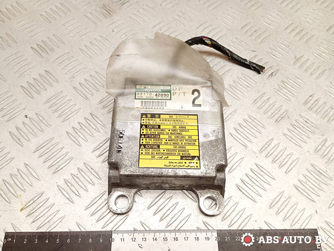 блок AirBag Toyota RAV4 2 поколение (XA20) 2003, 2.0 л., 1CD-FTV, дизель, МКПП, внедорожник 5 дв., 8917042090 - фото №1