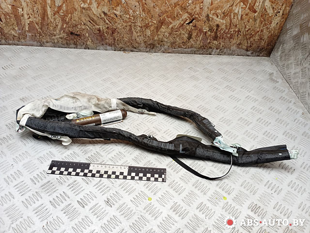 подушка безопасности боковая (шторка) Citroen C4 Picasso 1 поколение 2011, 1.6 л., 9HZ (DV6TED4), дизель, правый руль, 9654115280, 30373227D - фото №1