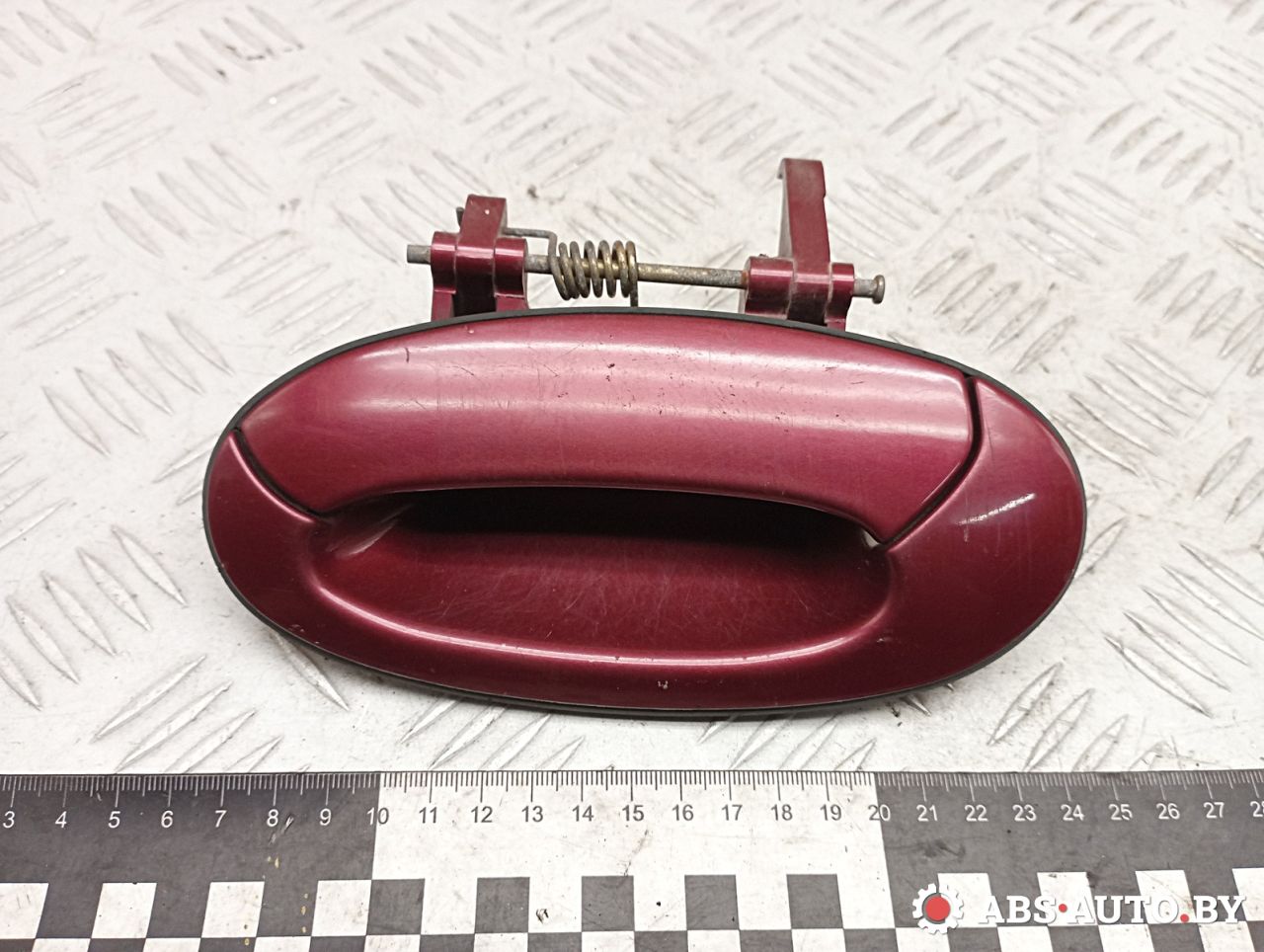 ручка наружная задняя левая Hyundai Lantra J2 1996, 1.6 л., G4GR, бензин, МКПП, GTX909 - фото №1