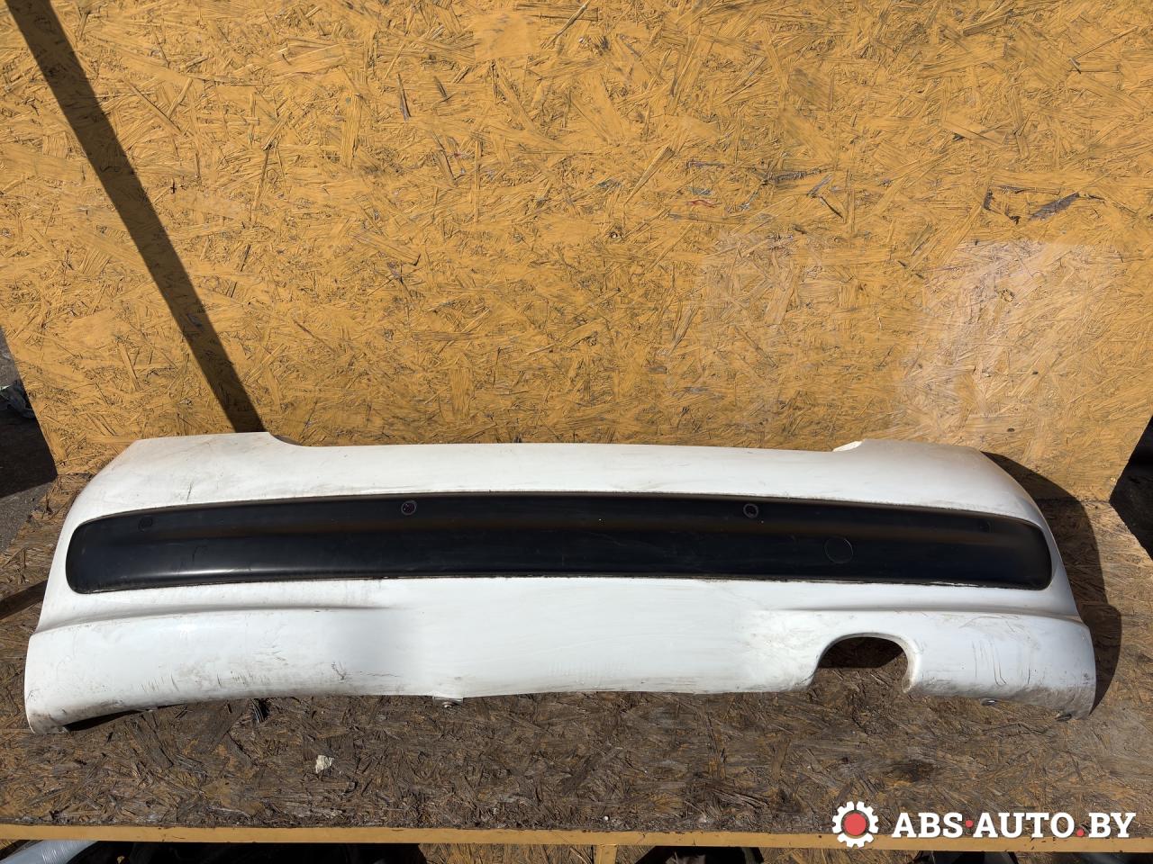 бампер задний Peugeot 207 1 поколение 2006, 1.6 л., 9HZ (DV6TED4), дизель, МКПП, хетчбэк 5 дв., 9654751080 - фото №1