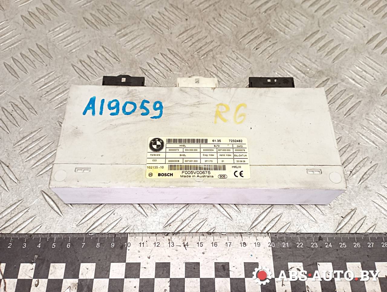 блок управления крышкой багажника BMW 7 серия F01/F02 F01 2009, 4.4 л., бензин, АКПП, 61357232482, 7232482, F005V00675 - фото №1