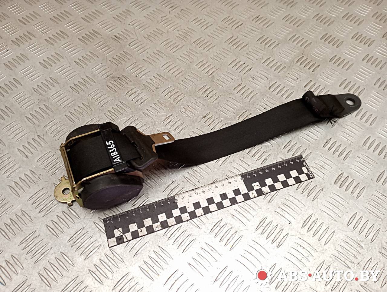 ремень безопасности Peugeot 307 1 поколение 2002, синий, E2040061, 802835XX, C506452, 1324151 - фото №1